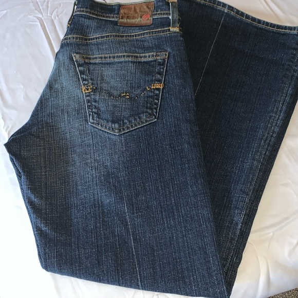 Gently Loved AG Adriano Gildshmied Boot Cut Jeans - Picture 1 of 12